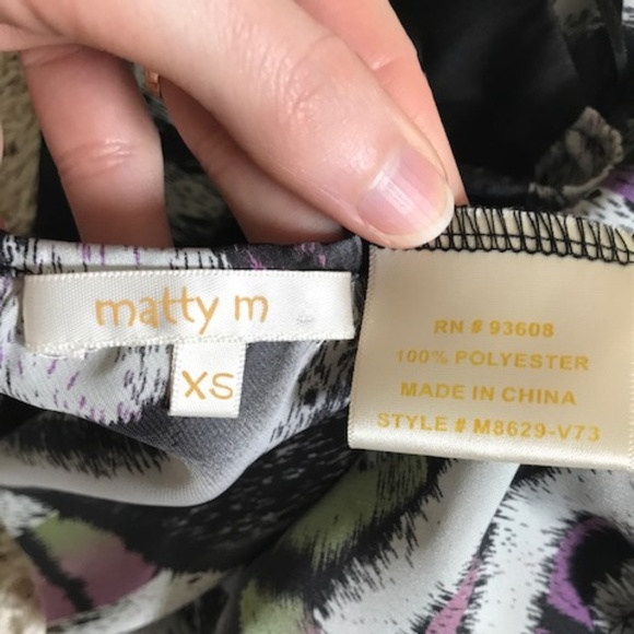 Matty M Spaghetti Strap Top, Size XS - Picture 2 of 3